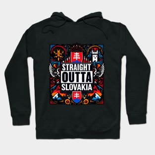 Straight Outta Slovakia Hoodie